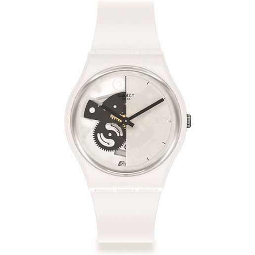 Swatch orologio Swatch bioceramic bianco new gent & gent bioceramic so31w101