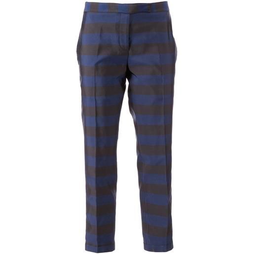 Thom Browne cropped tailored trousers - blu