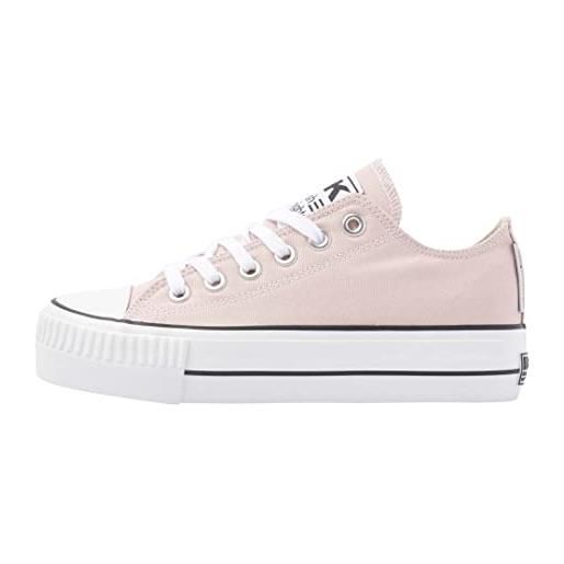 British Knights kaya low, scarpe da ginnastica donna, rosa antico, 36 eu