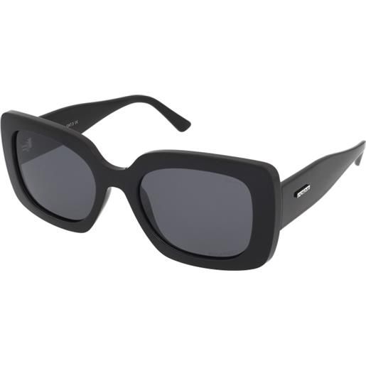 Relax santorini r0347a | occhiali da sole graduati o non graduati | plastica | quadrati | nero | adrialenti