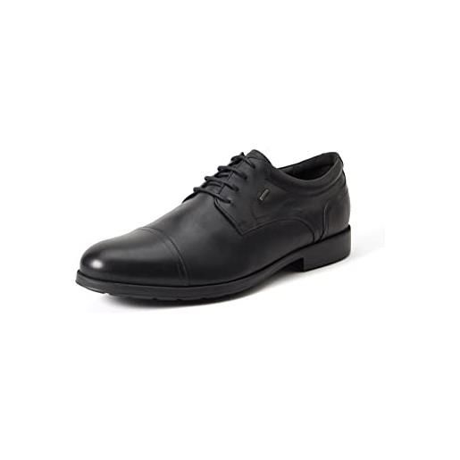 Geox uomo u hilstone wide np a scarpe uomo, nero (black), 42.5 eu