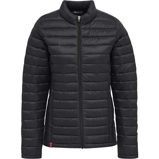 Hummel red quilted coat nero xs donna