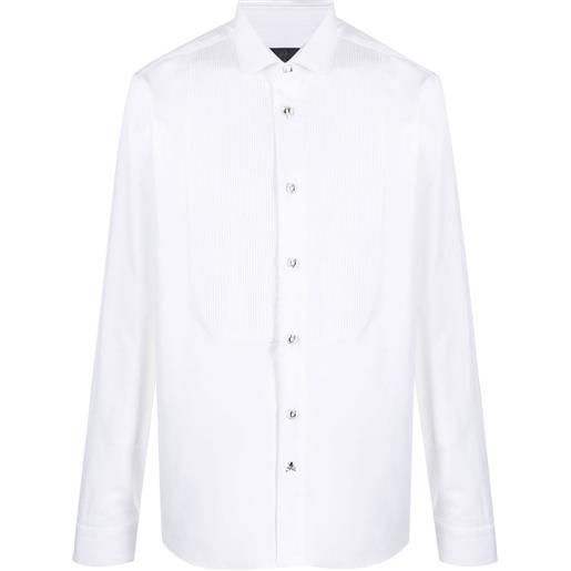 Philipp Plein camicia con inserti - bianco