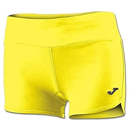 Joma stella i, shorts girl's, amarillo, xs