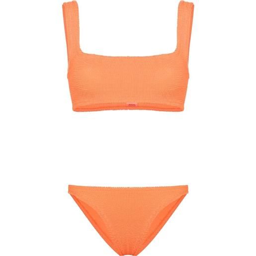 Hunza G set bikini crop xandra - arancione