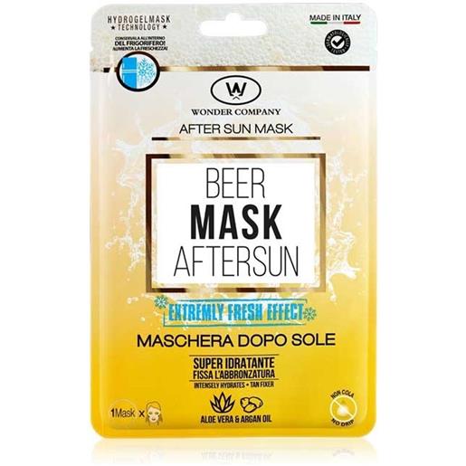 LR Wonder Sole lr wonder beer - mask after sun maschera viso doposole, 1 maschera