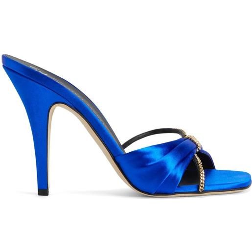 Giuseppe Zanotti sandali symonne 105mm - blu