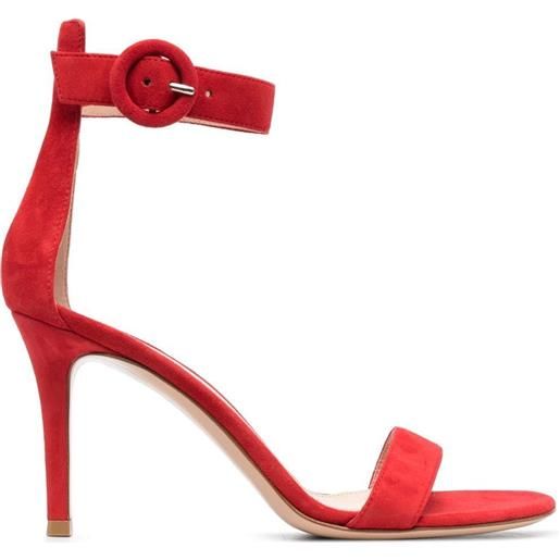 Gianvito Rossi sandali portofino 85mm - rosso