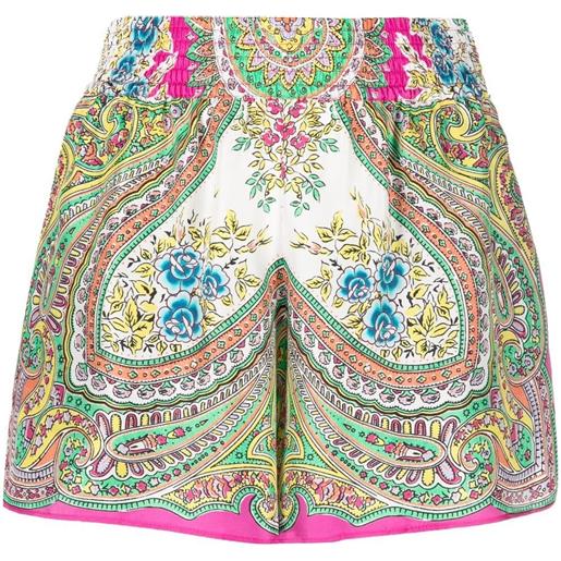 ETRO shorts con stampa paisley - rosa