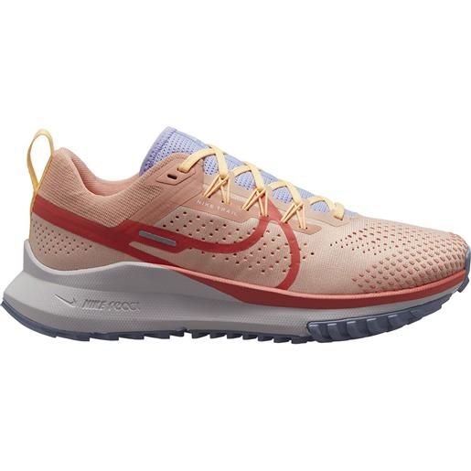 Nike react pegasus 4 trail running shoes arancione eu 40 1/2 donna