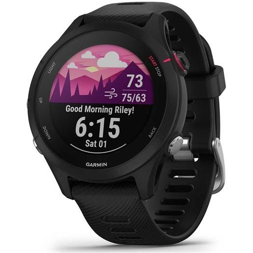 Garmin forerunner 255s music watch nero