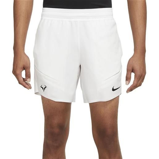 Nike court dri fit advantage rafa 7´´ shorts bianco xs uomo