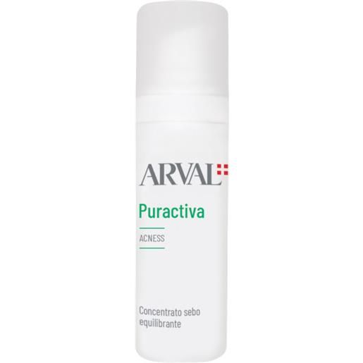 Arval puractiva - acness - concentrato sebo-equilibrante 30 ml