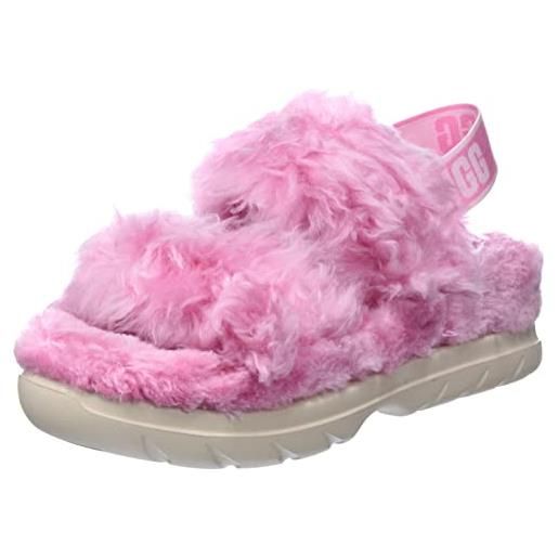 UGG fluff sugar sandal, donna, pink, 37 eu