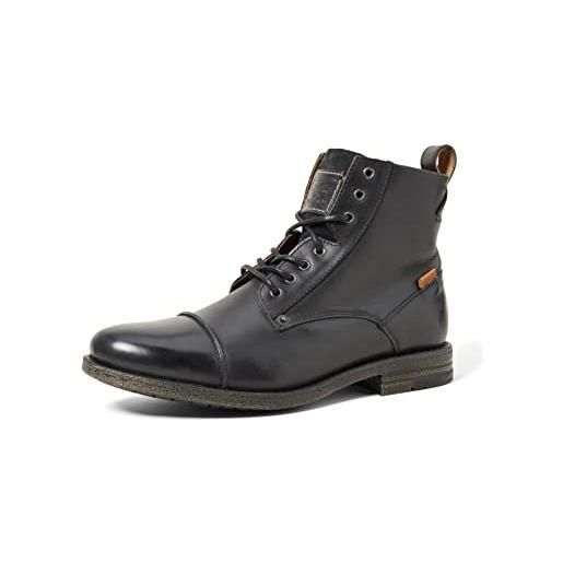 Levi's emerson, stivali desert boots uomo, nero (black 59), 44 eu