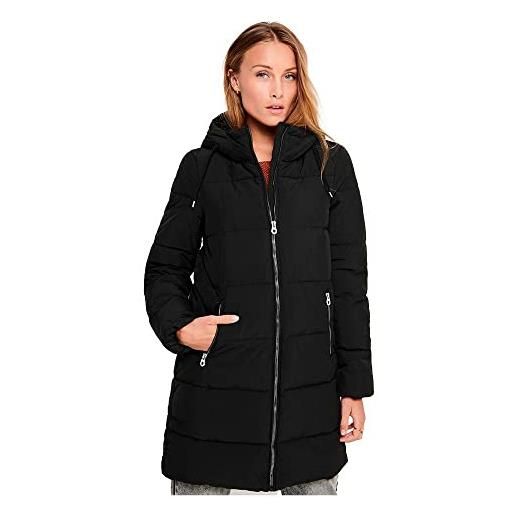 Only onldolly long puffer coat (cc) cappotto, nero (black), xs donna