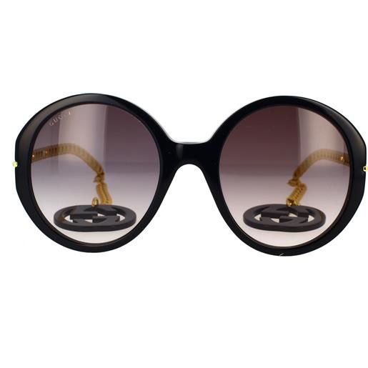 Gucci occhiali da sole Gucci gg0726s 001 con pendoli