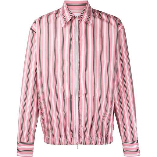 PT Torino camicia a righe - rosa