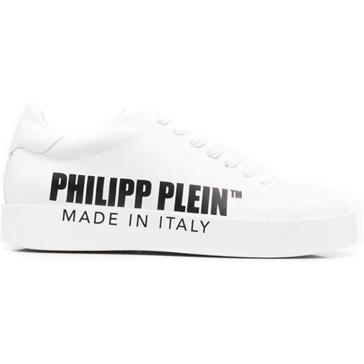 Philipp Plein sneakers con stampa - bianco