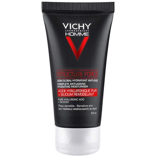 Vichy homme structure force crema viso uomo idratante antietà tubetto 50 ml