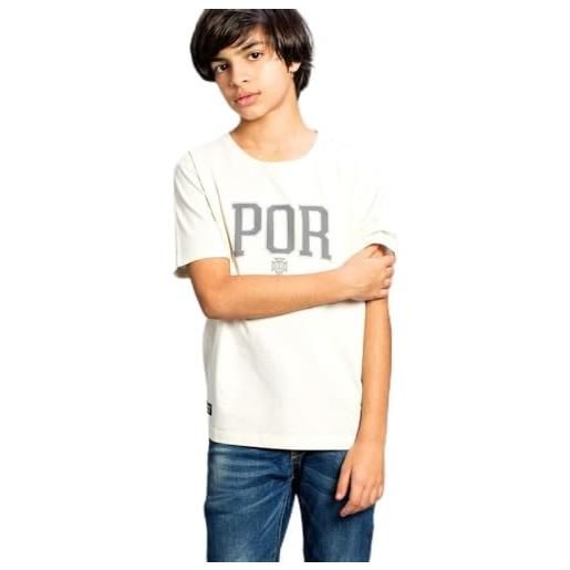 FPF ports010104js shirt, bianco, s boys