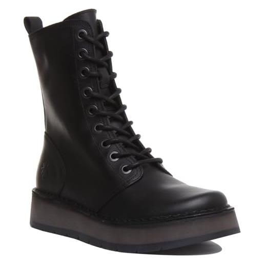 Fly London p211043021 rami043fly stivale alla moda donna, verde, 37 eu