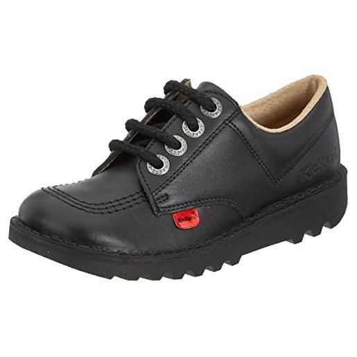 Kickers - kick lo j core, sneakers da unisex adulto, nero(black (black)), 34 eu