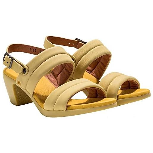 ART ipanema, sandali con tacco donna, giallo (sole light), 36 eu