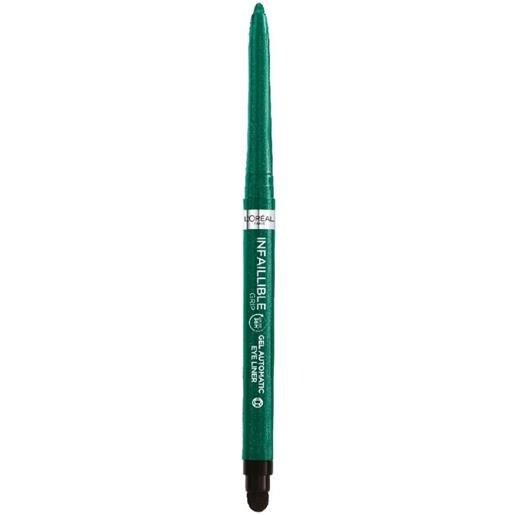 L'Oreal Paris infaillible 36h grip liner - matita occhi automatica in gel n. 08 emerald green