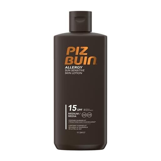 Piz Buin allergy lotion, advanced uva/uvb protection sun-sensitive skin, unisex, 200 ml