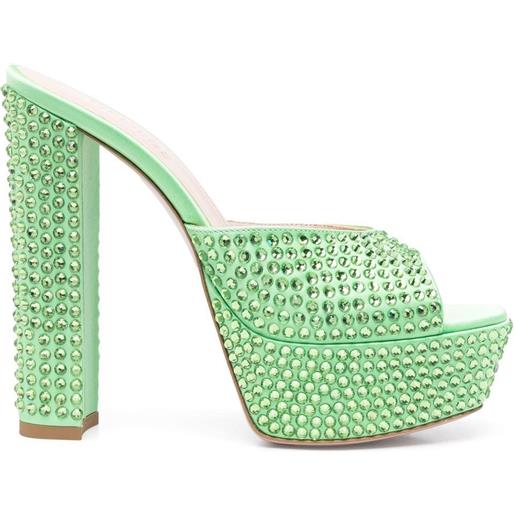 Gedebe sandali jerry con decorazione - verde