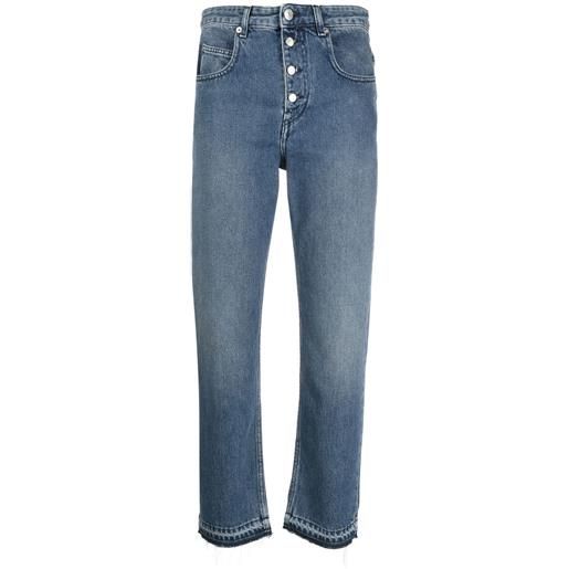 MARANT ÉTOILE jeans slim belden - blu