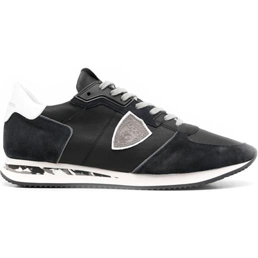 Philippe Model Paris sneakers con applicazione - nero