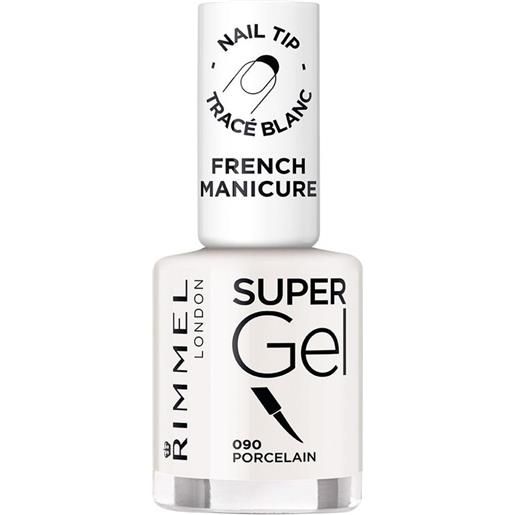 Rimmel smalto unghie super gel french manicure - nail polish effetto gel