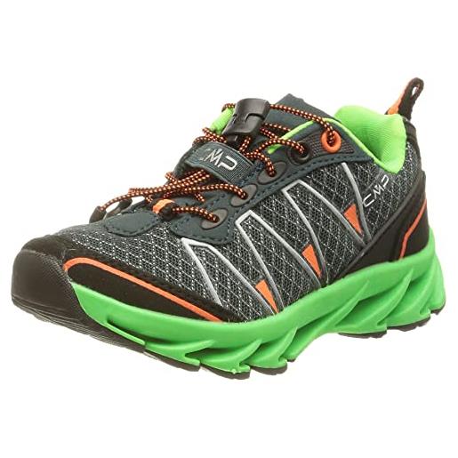 CMP kids altak trail shoe 2.0, scarpe sportive da bambini unisex - bambini e ragazzi, citric-acqua, 39 eu