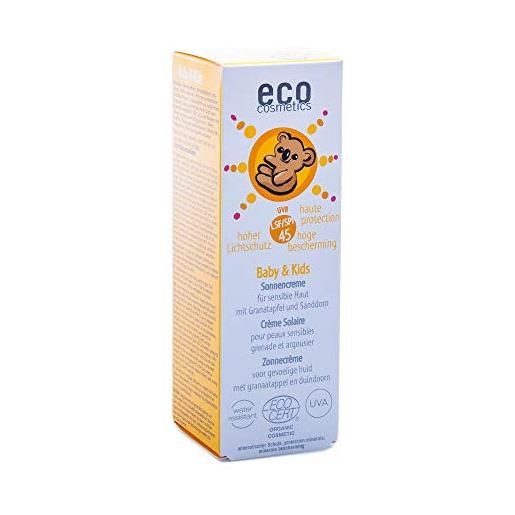 Eco Cosmetics eco cosmesi bebè& bimbi crema solare lsf45 50ml