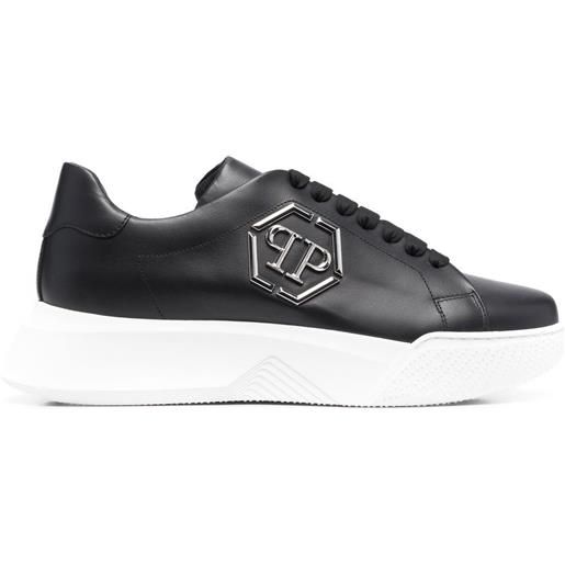 Philipp Plein sneakers godzilla hexagon - nero