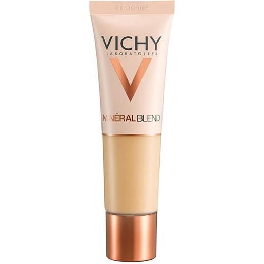 Vichy mineralblend fondotinta minerale idratante 16h colore 06 ocher 30ml
