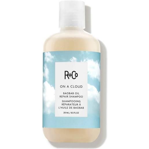 R+Co on a cloud baobab oil repair shampoo 251ml