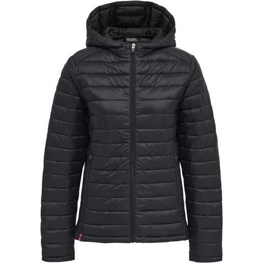 Hummel red quilted coat nero xs donna
