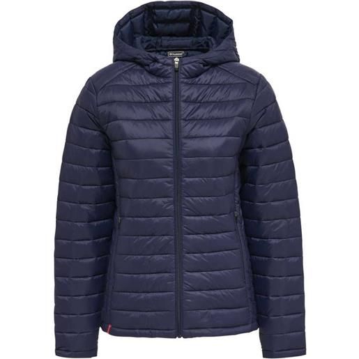 Hummel red quilted coat blu xs donna