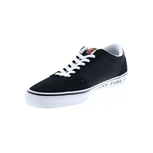 Etnies calli vulc x colt 45, scarpe da skateboard uomo, nero e bianco, 38.5 eu