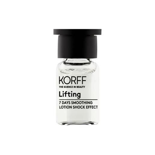 KORFF Srl korff lifting 40-76 lozione 7 giorni effetto urto - trattamento intensivo effetto lifting e antiage - 7 flaconi