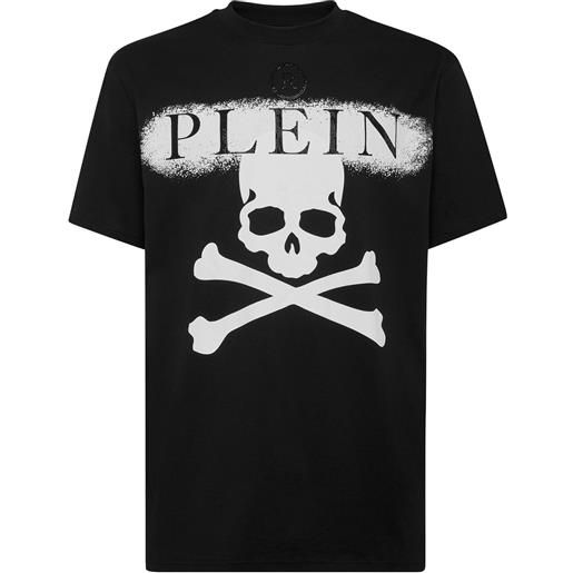 Philipp Plein t-shirt con maniche corte - nero