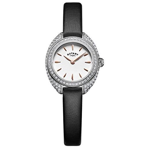 Rotary orologio analogico classico quarzo da donna con cinturino in acciaio inox ls05087/02
