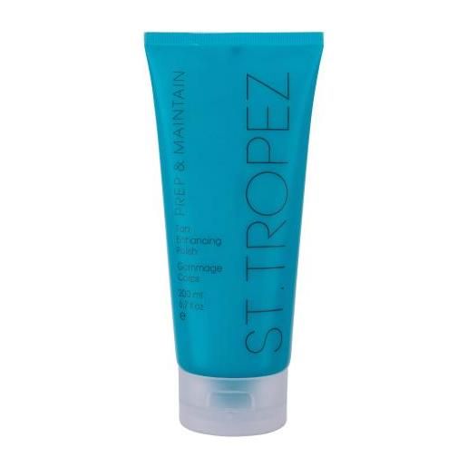 St.Tropez prep & maintain tan enhancing polish peeling per il corpo per una migliore abbronzatura 200 ml per donna