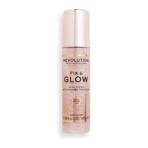Makeup Revolution London fix & glow dewy finish spray fissante illuminante 100 ml
