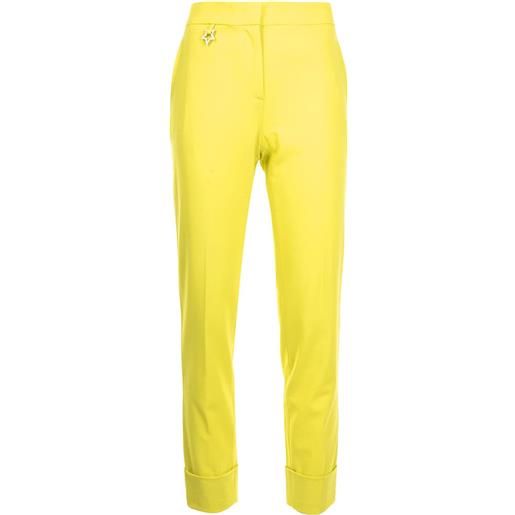 Lorena Antoniazzi pantaloni dritti - giallo