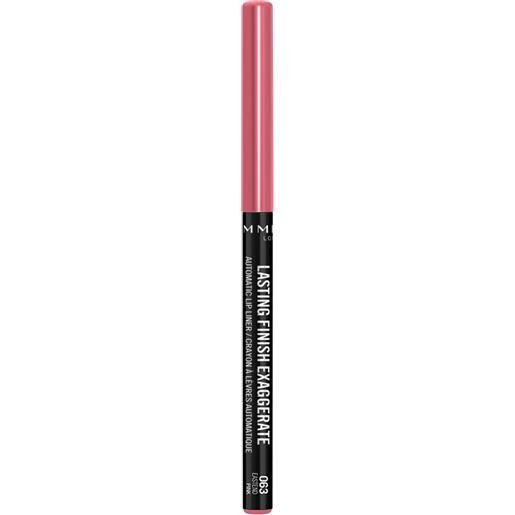 Rimmel lasting finish exaggerate 063 eastend pink