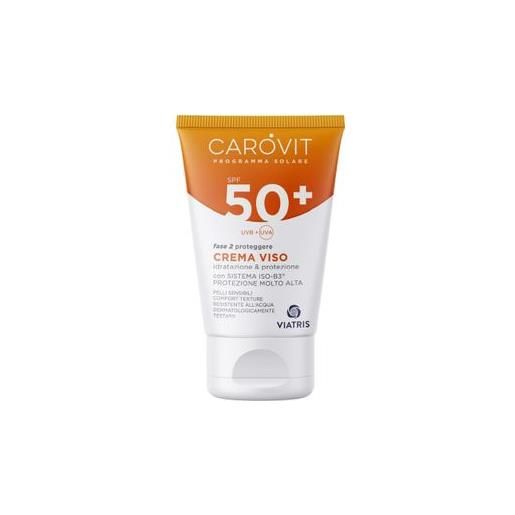 Carovit - solare crema viso spf 50+ confezione 50 ml